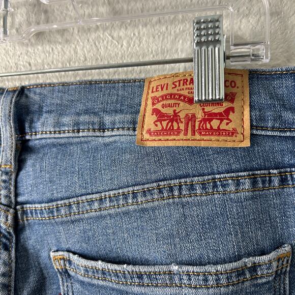 Levi’s Vintage Classic Bootcut Jean 10 Medium Wash Mid Rise Stretch Denim - Picture 8 of 8